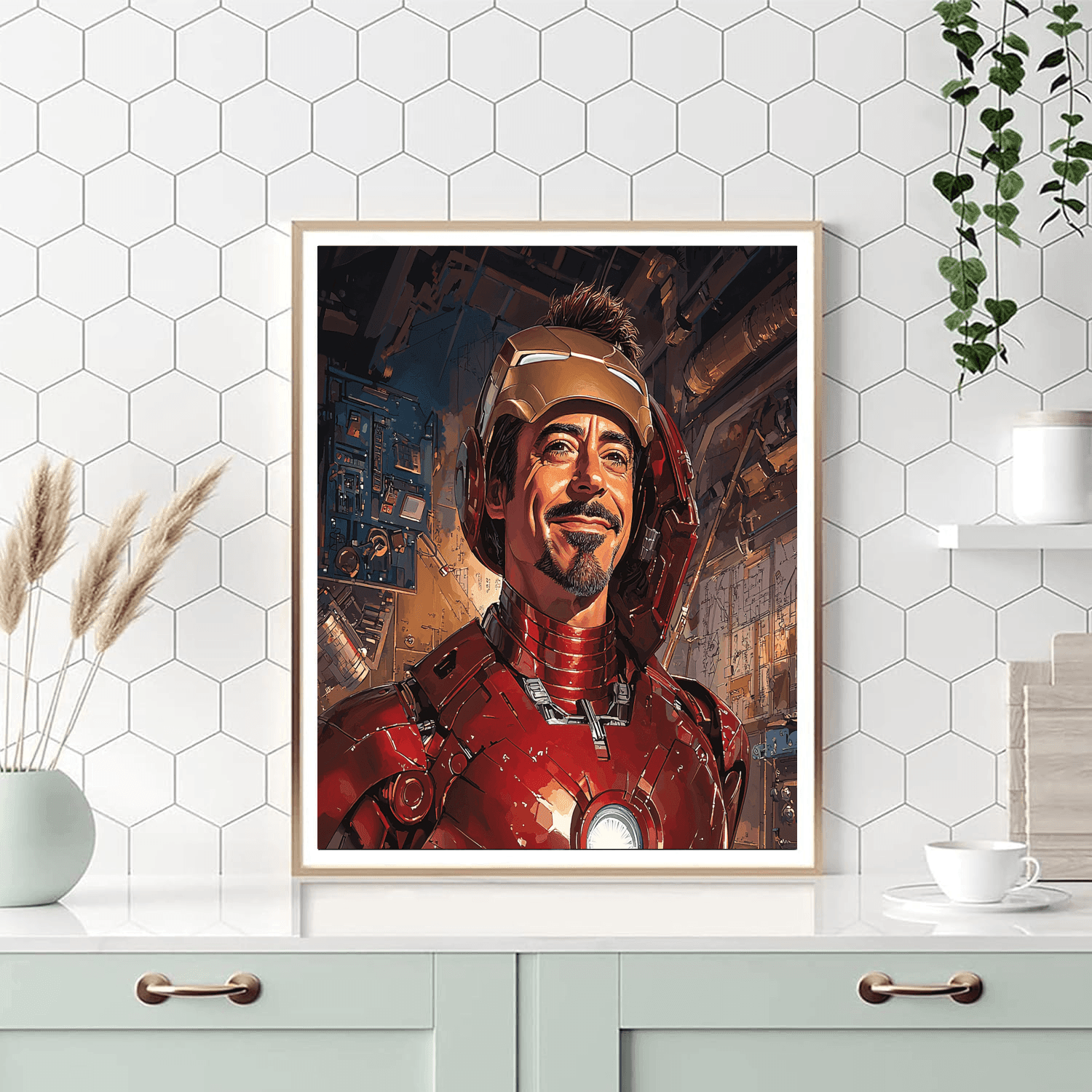 Robert Downey Jr.: The Iron Innovator Paint By Numbers Kits