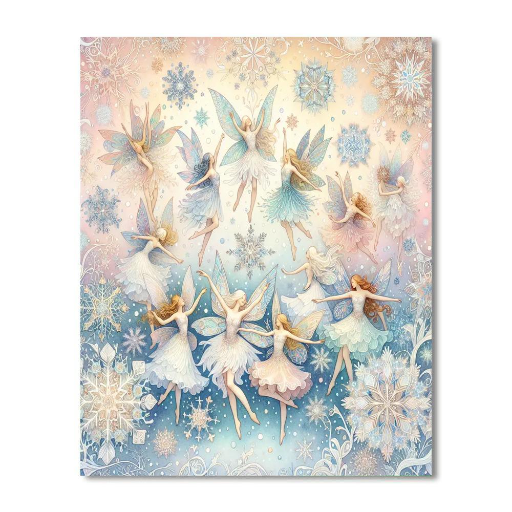 Dancing Sugar Plum Fairies Paint By Color