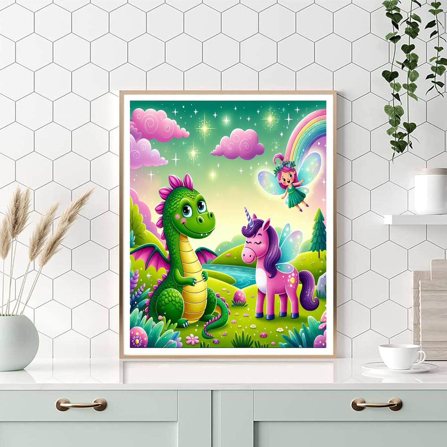 Mystical Land Paint By Numbers Art