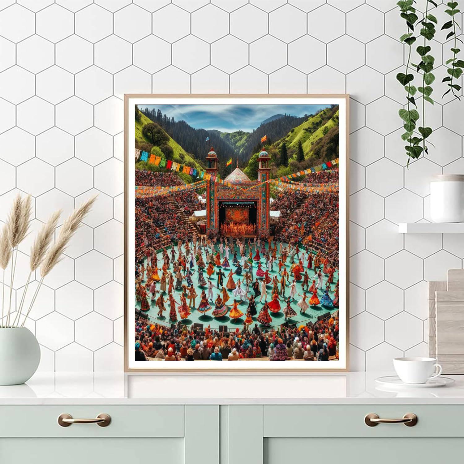 Festival Internacional De Guelaguetza - Mexico Paint By Numbers