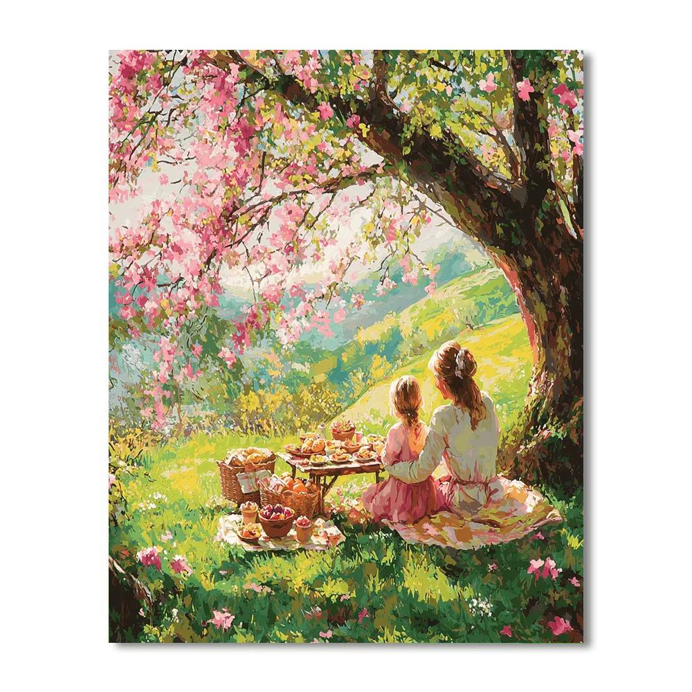 Blossoms And Bonding DIY Paint By Numbers