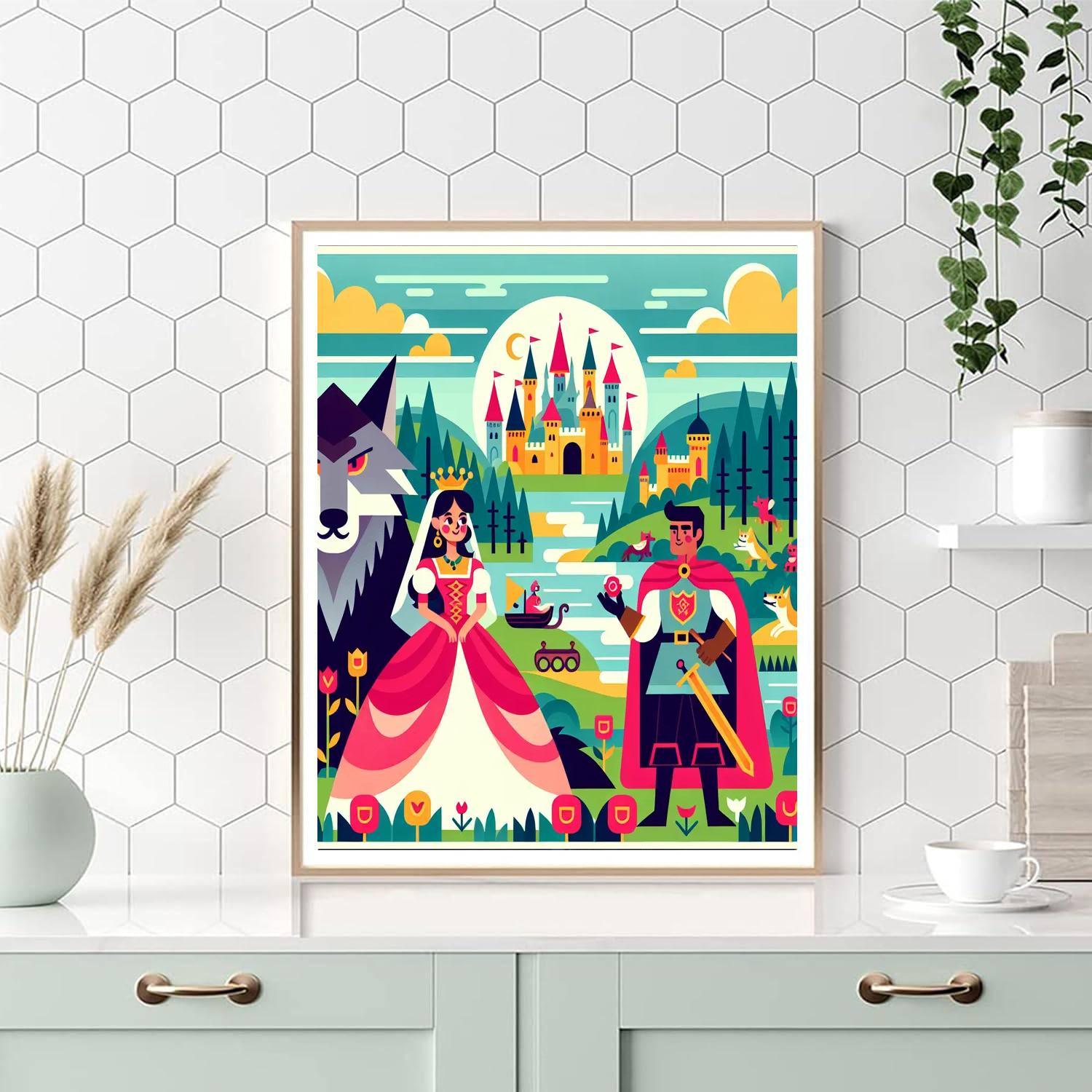 Storybook Land Adventure Paint By Color