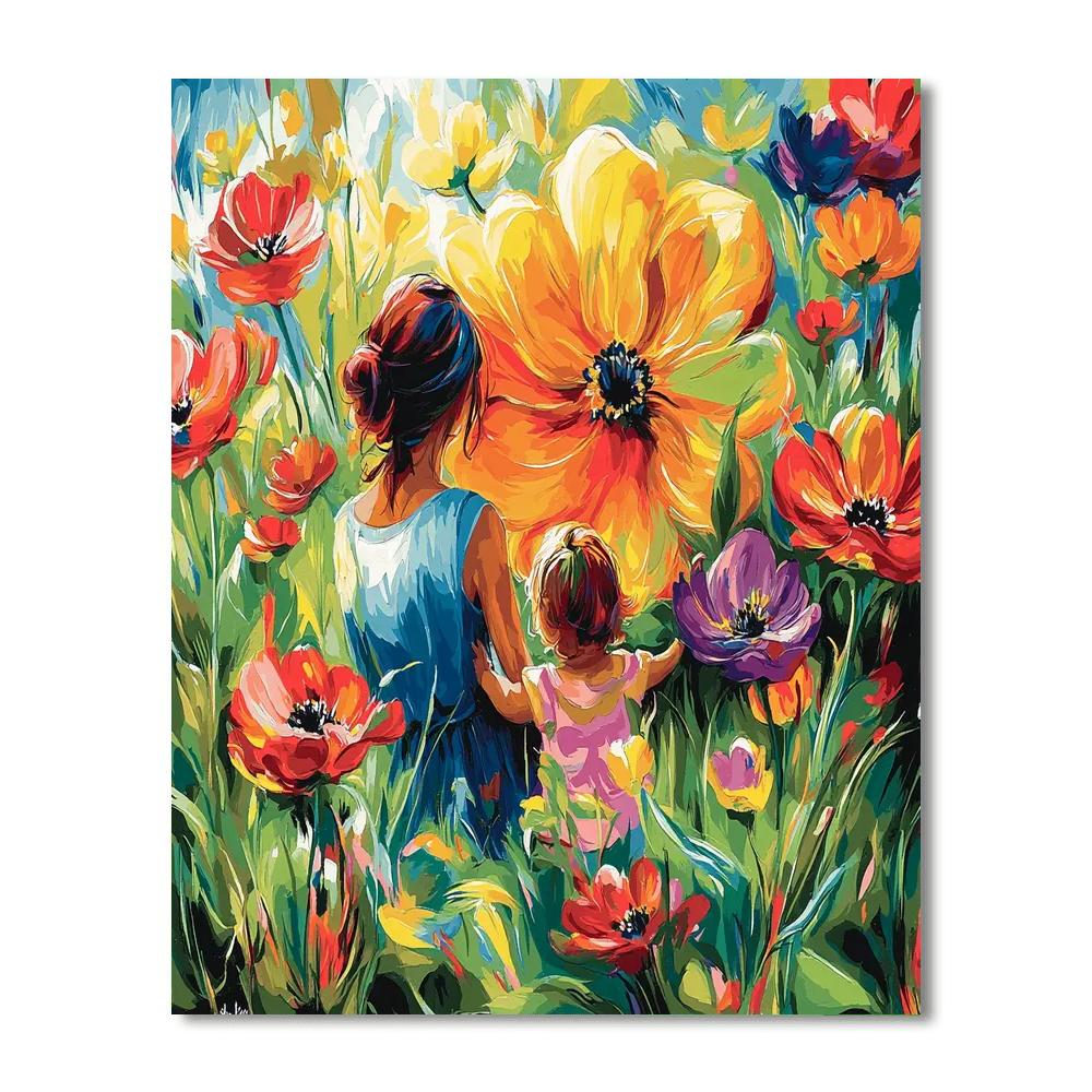 A Garden Of Hugs DIY Paint By Numbers