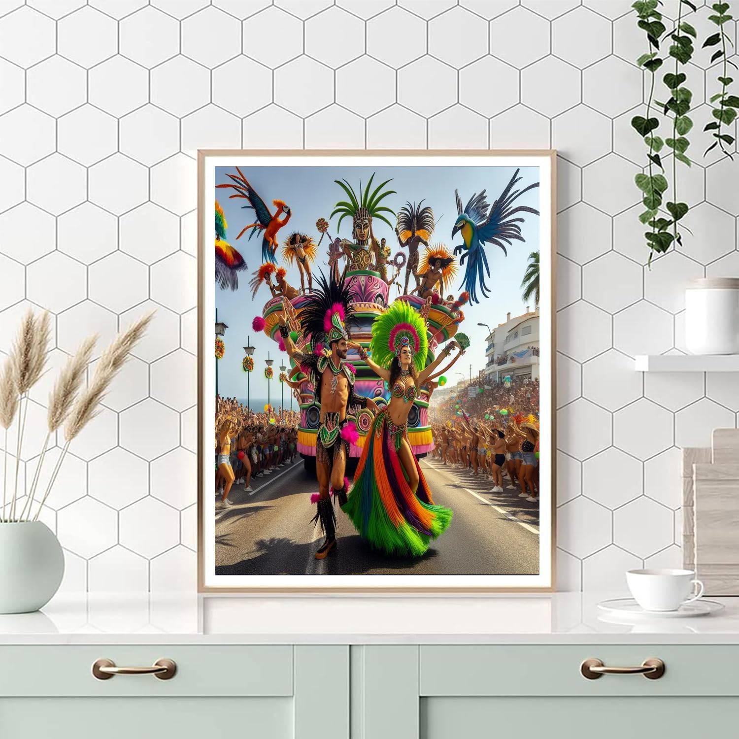 Algarve Carnival - Algarve Paint By Number