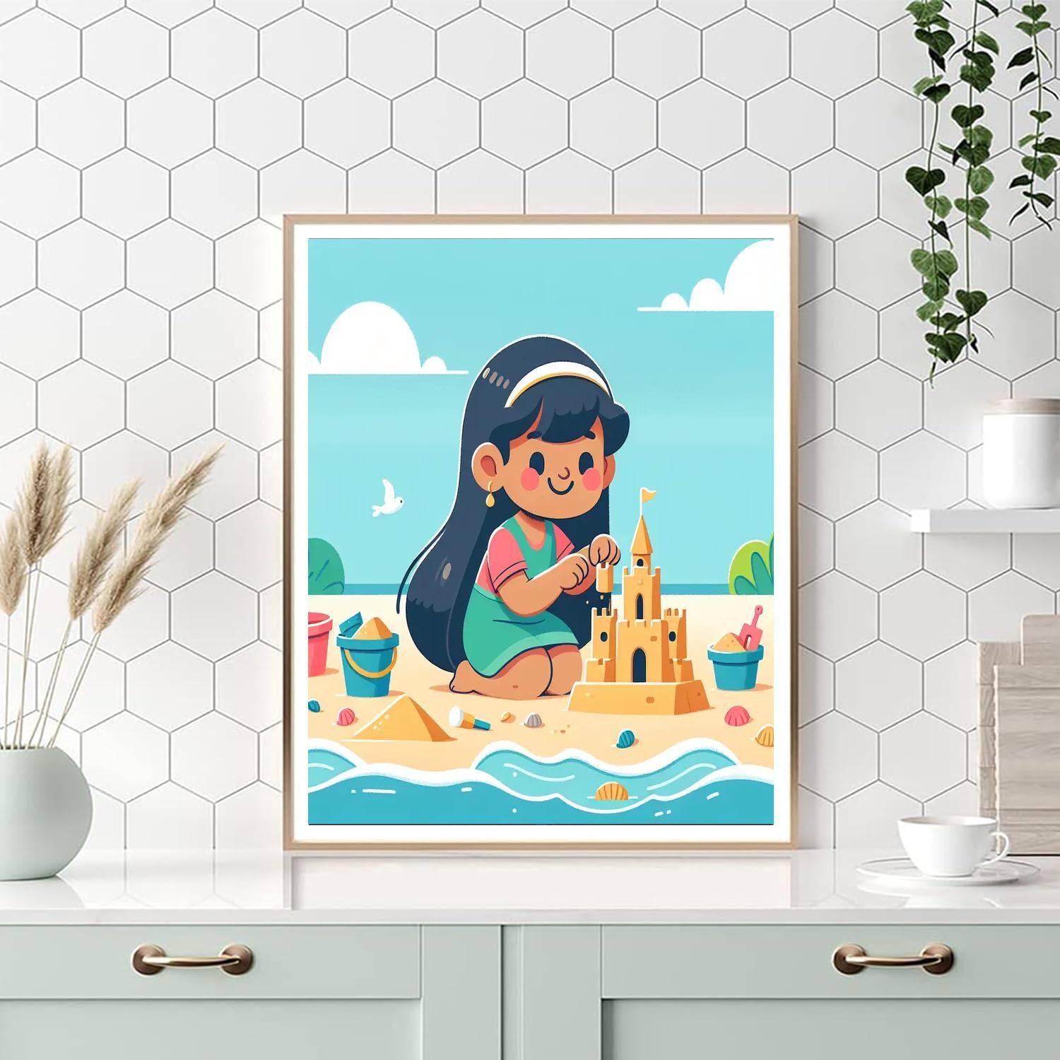 Seaside Castle Adventure Paint By Number
