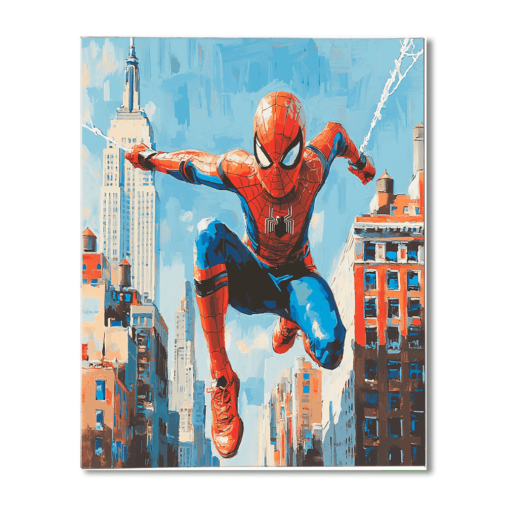Tom Holland: The Friendly Neighborhood Spider-man Paint By Number