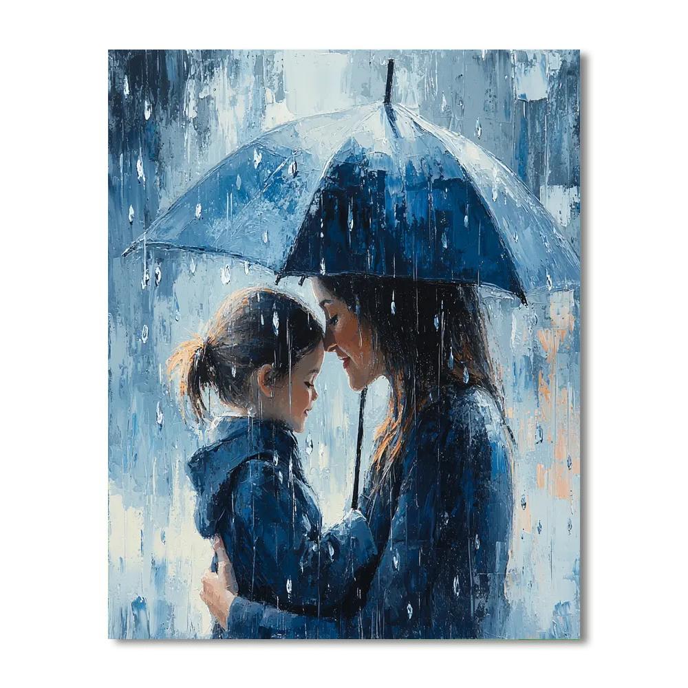 Love's Embrace Painting Number Kit