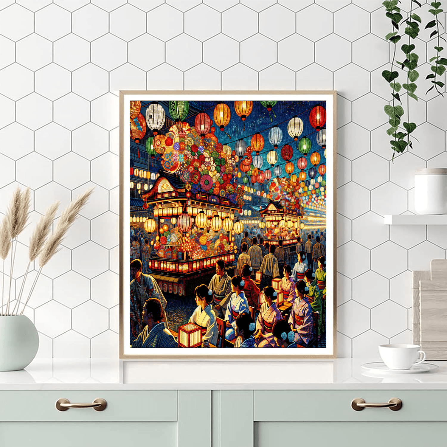 Gion Yatai Matsuri - Fukuoka, Japan Paint By Number