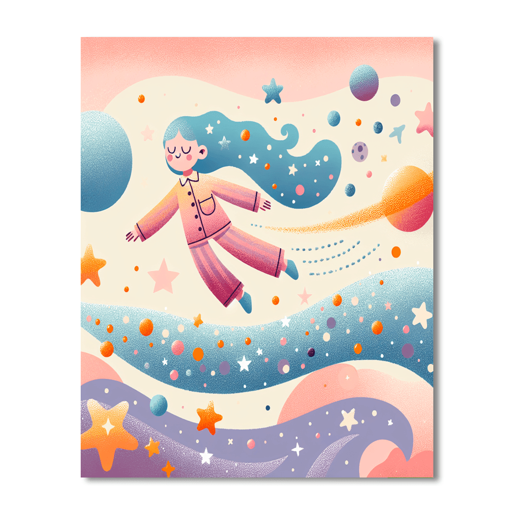 Magical Stardust Dreams DIY Paint By Numbers