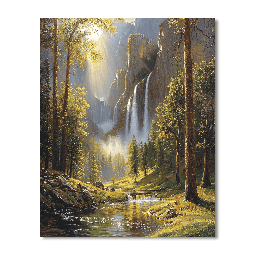 Yosemite National Park - California Numbered Painting Kits