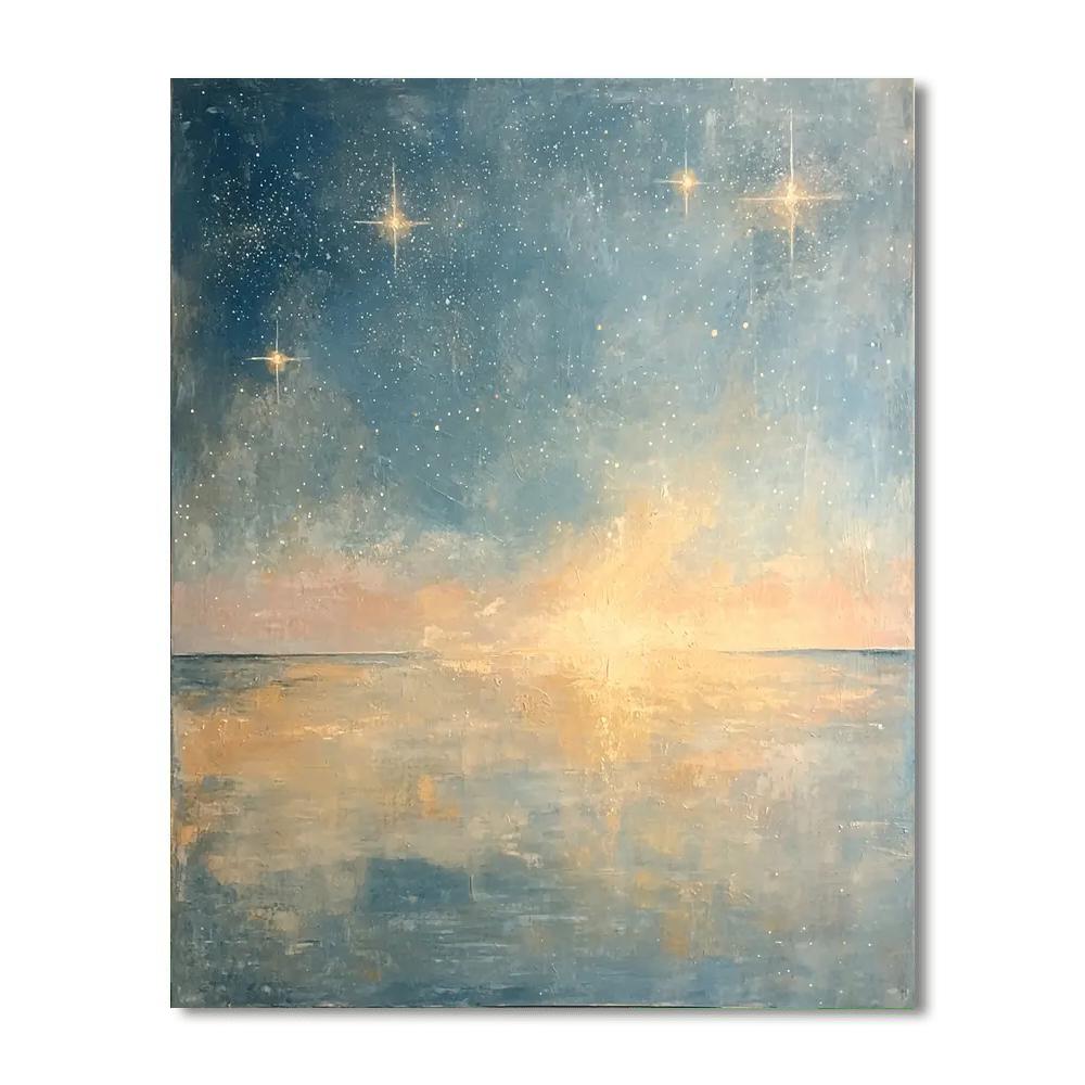 Edgar Degas Inspired The Symphony Of The Cosmos  Painting Number Kit