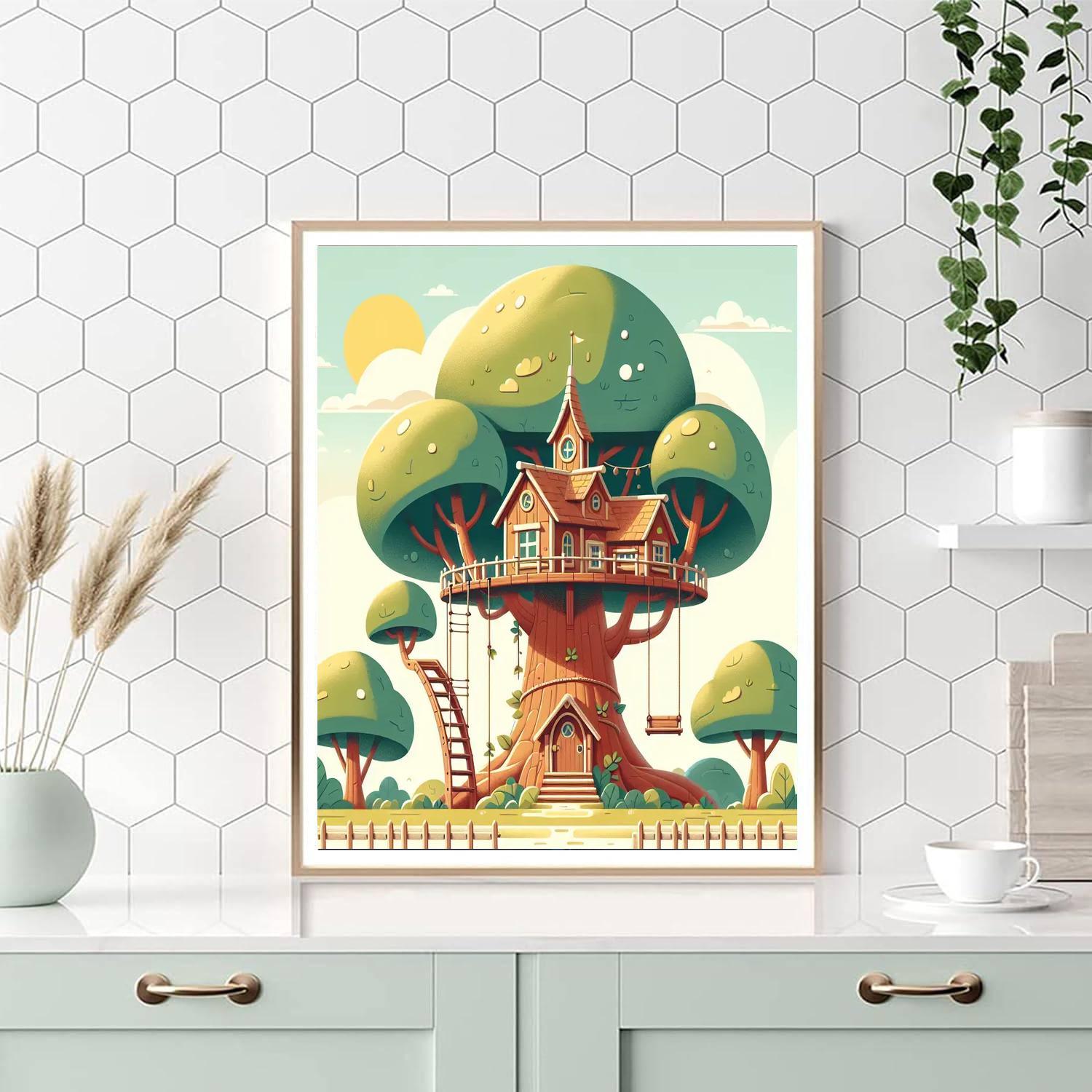 Magical Tree House Paint By Numbers Kits