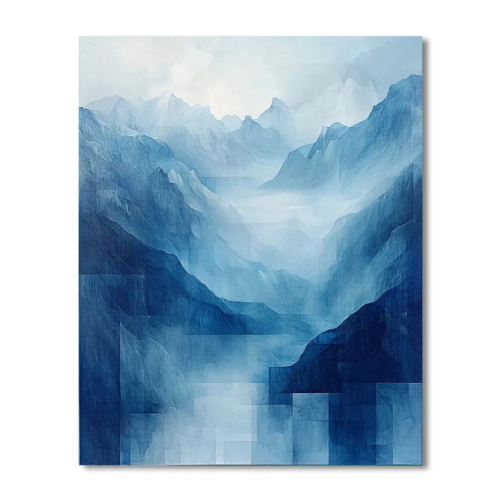 Paul Cézanne Inspired Mystical Mountain Veils  Paint By Numbers Kits