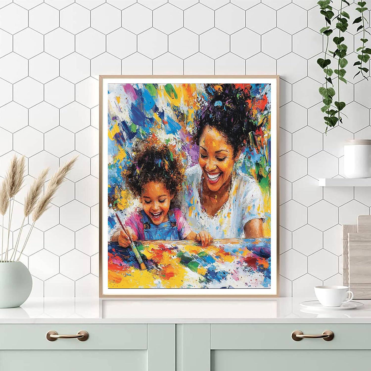 An Artistic Touch Painting Number Kit