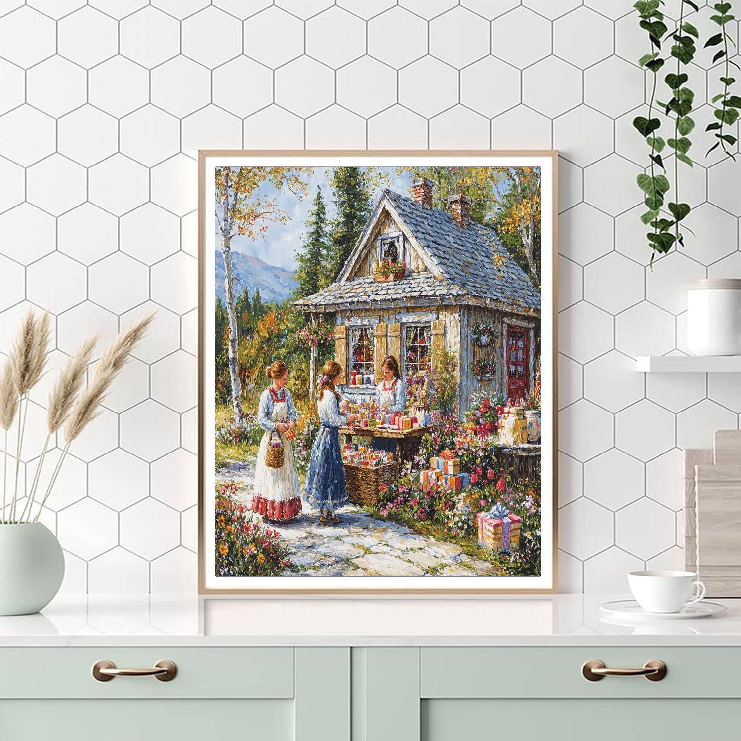 Treasures From The Heart Number Painting