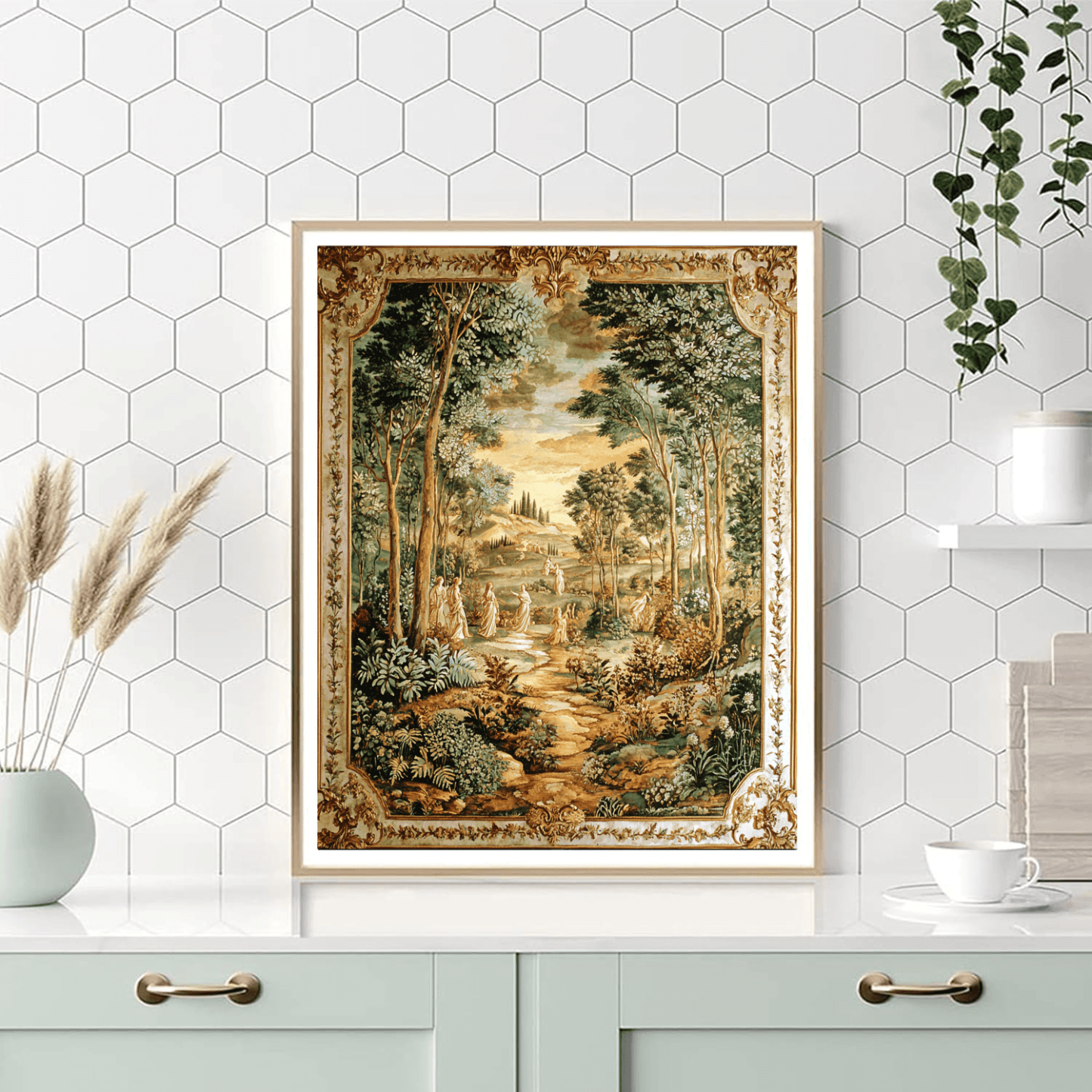 Botticelli Inspired Renaissance Garden Of Eden Paint By Numbers Kits