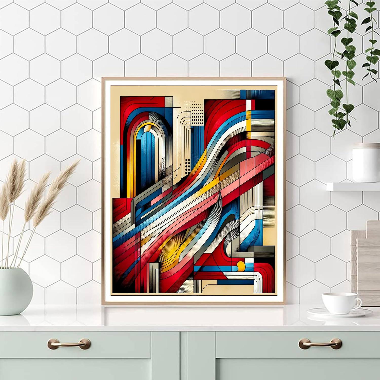 Dynamic Artistic Expressions Painting By Numbers Kit