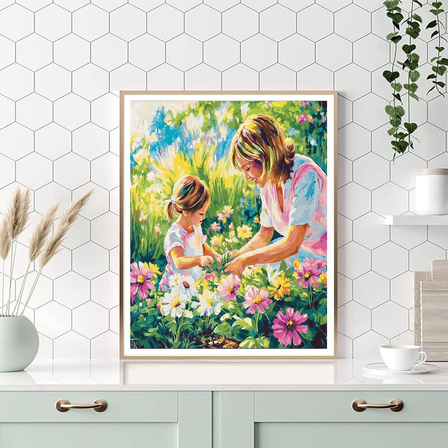 Forever In Bloom DIY Paint By Numbers
