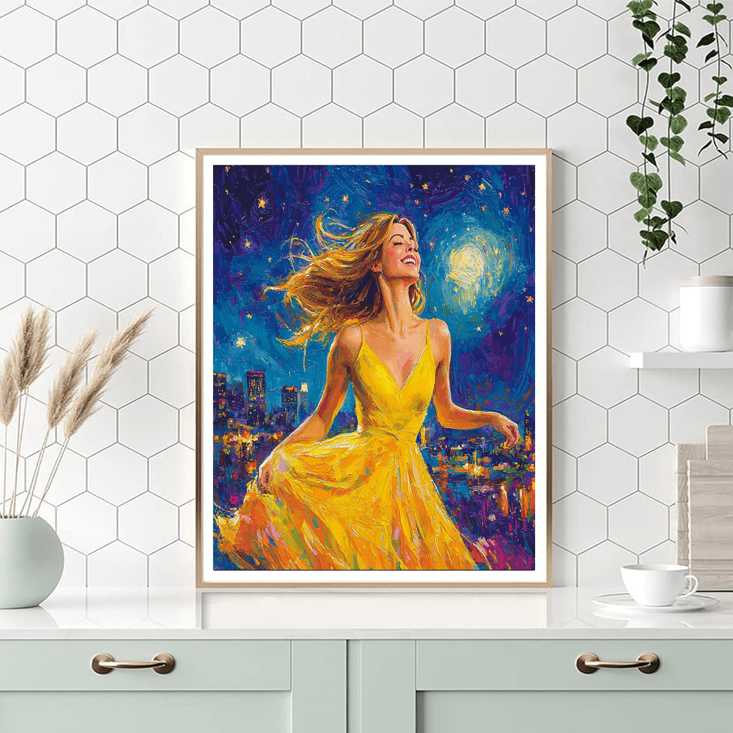 Emma Stone: A Radiant Ascent From La La Land Painting Number Kit