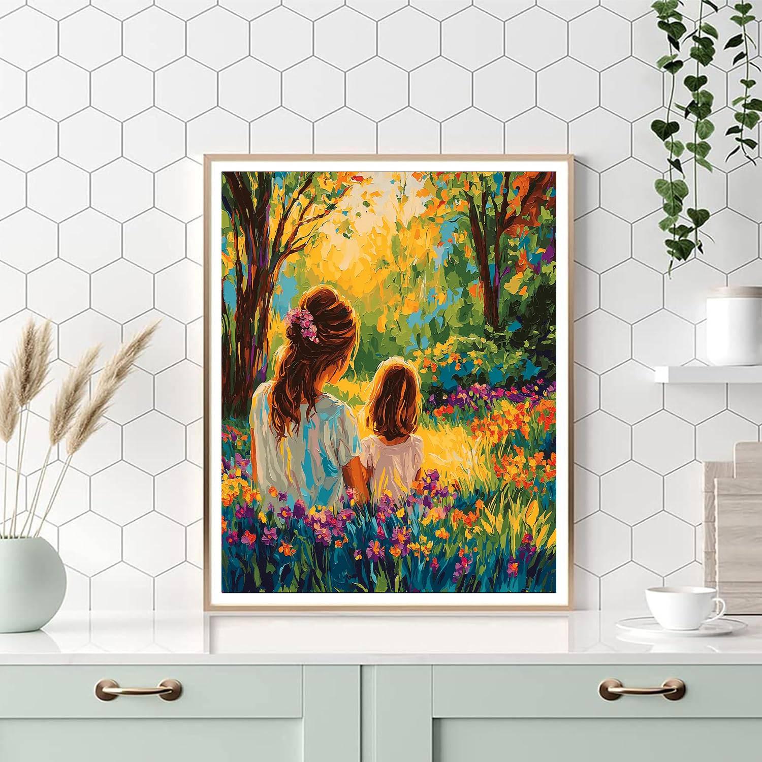 Mommy's Garden Of Memories Paint By Number