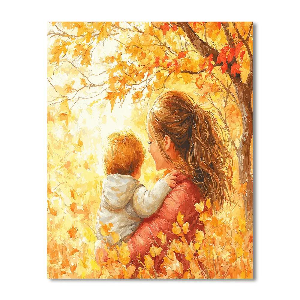 Mom's Encouraging Embrace Numbered Painting Kits