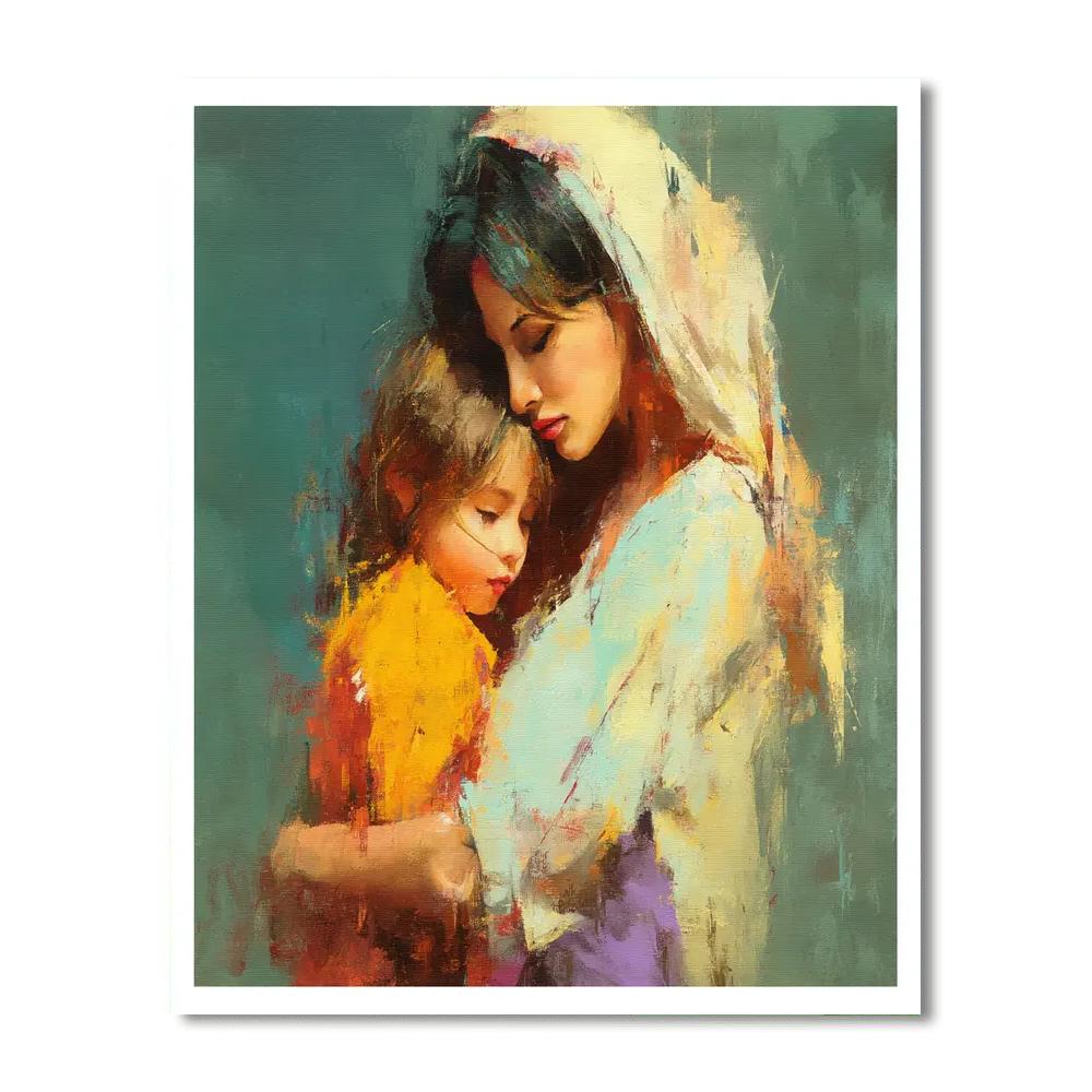 A Mother’s Gentle Smile Paint By Number