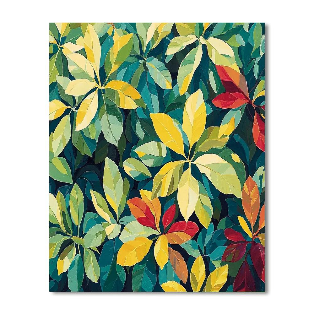 Paul Cézanne Inspired Layered Vibrancy  Painting By Numbers Kit