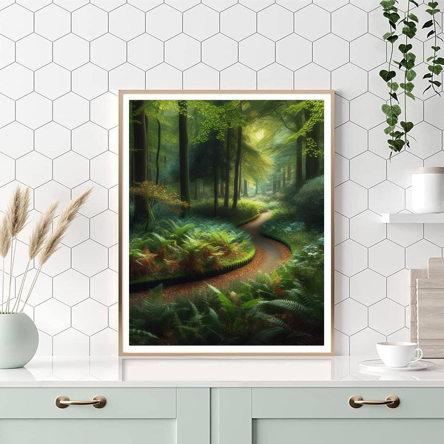 Enchanting Forest Trail Numbered Painting Kits