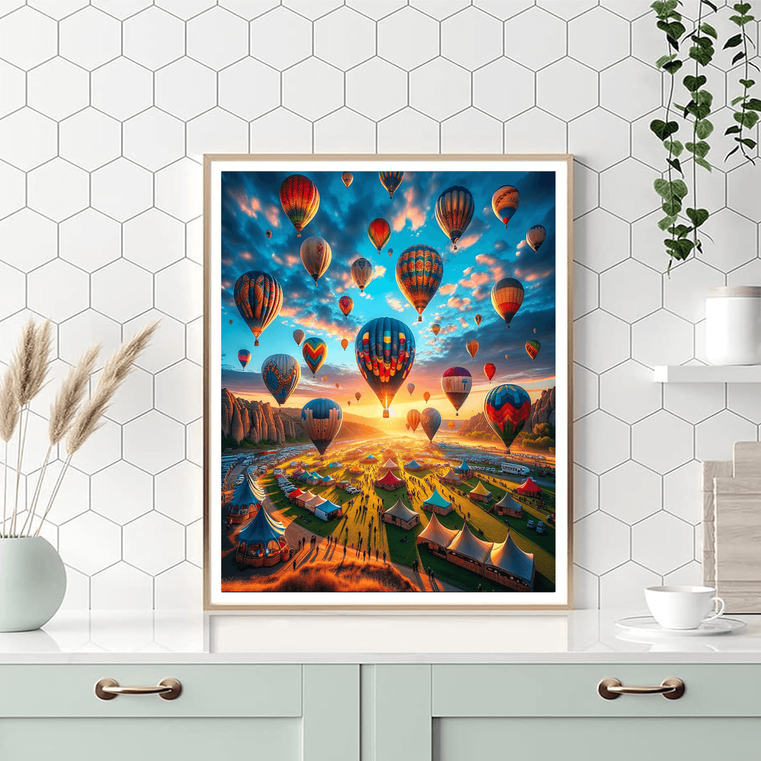 International Hot Air Balloon Fiesta - Philippines Numbered Painting Kits