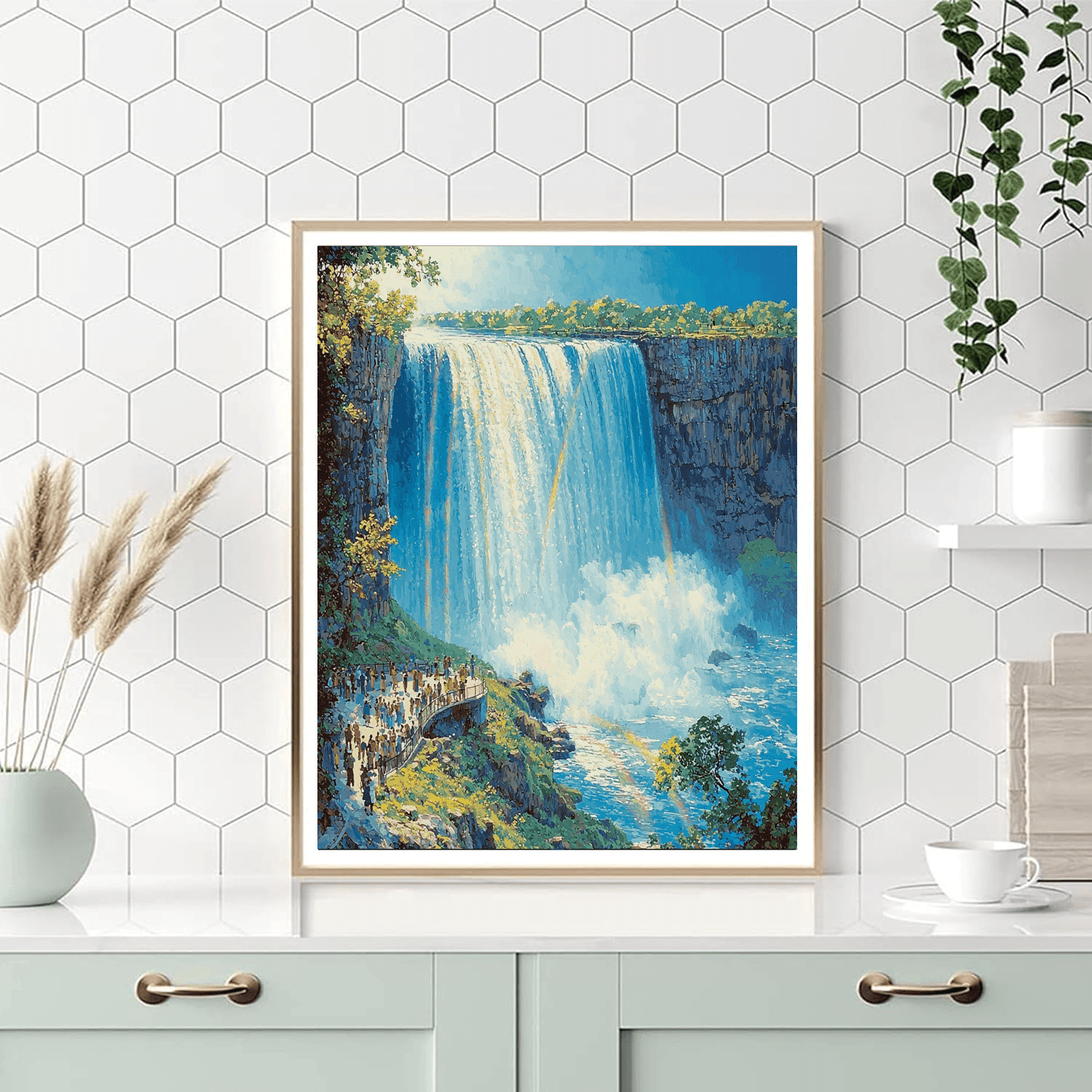 Victoria Falls DIY Paint By Numbers