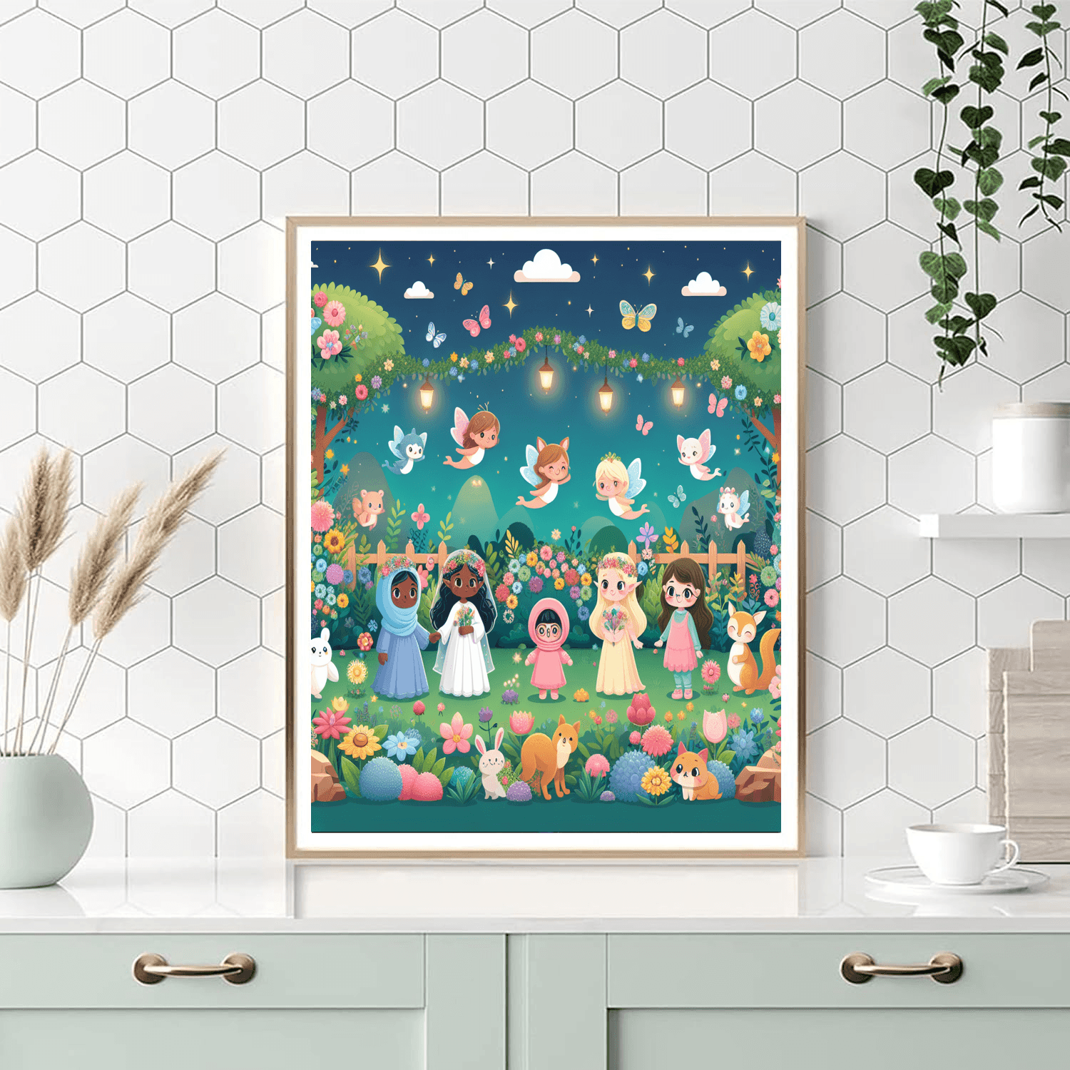 Enchanted Garden Discovery Painting By Numbers Kit