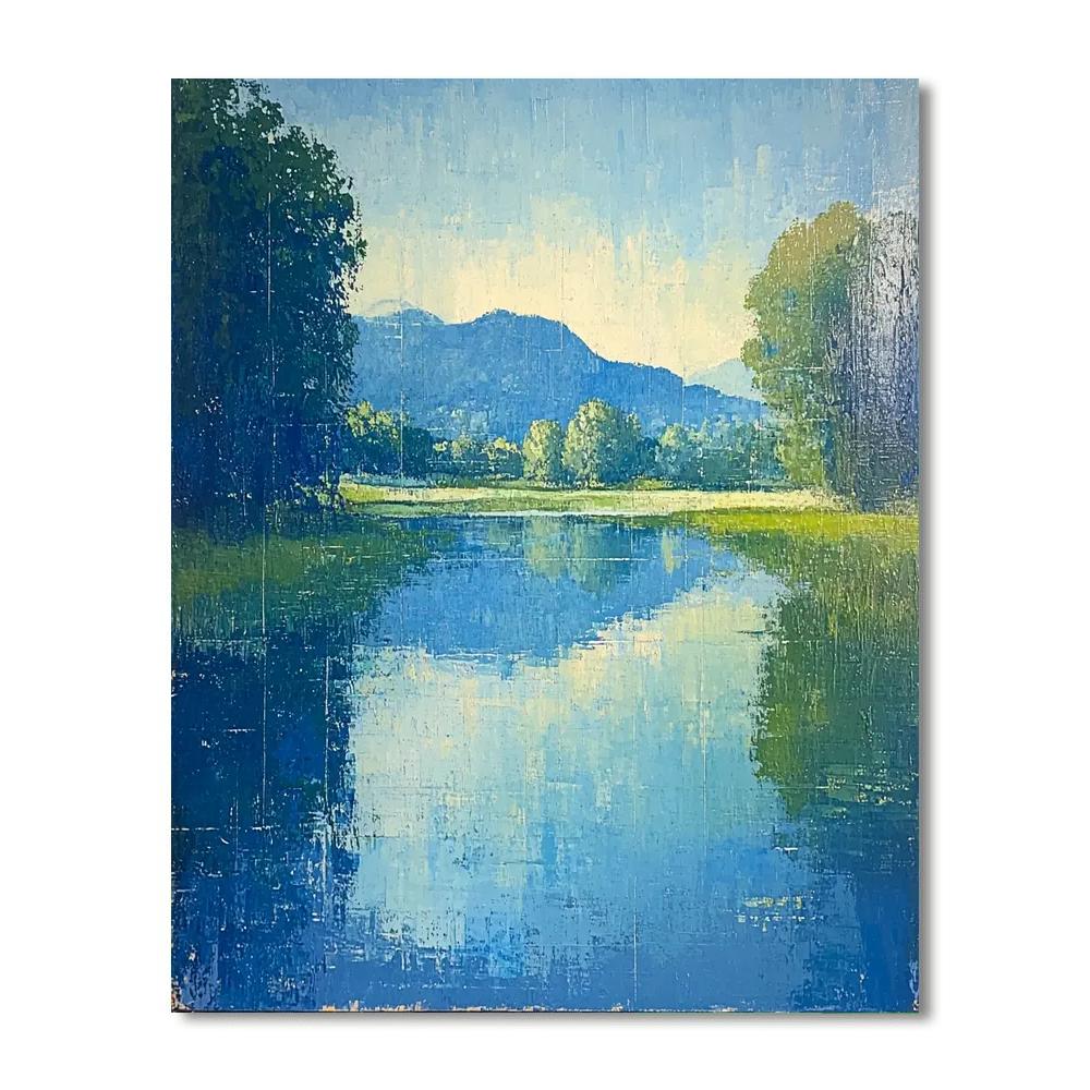 Edgar Degas Inspired Tranquil Horizons  Paint By Number