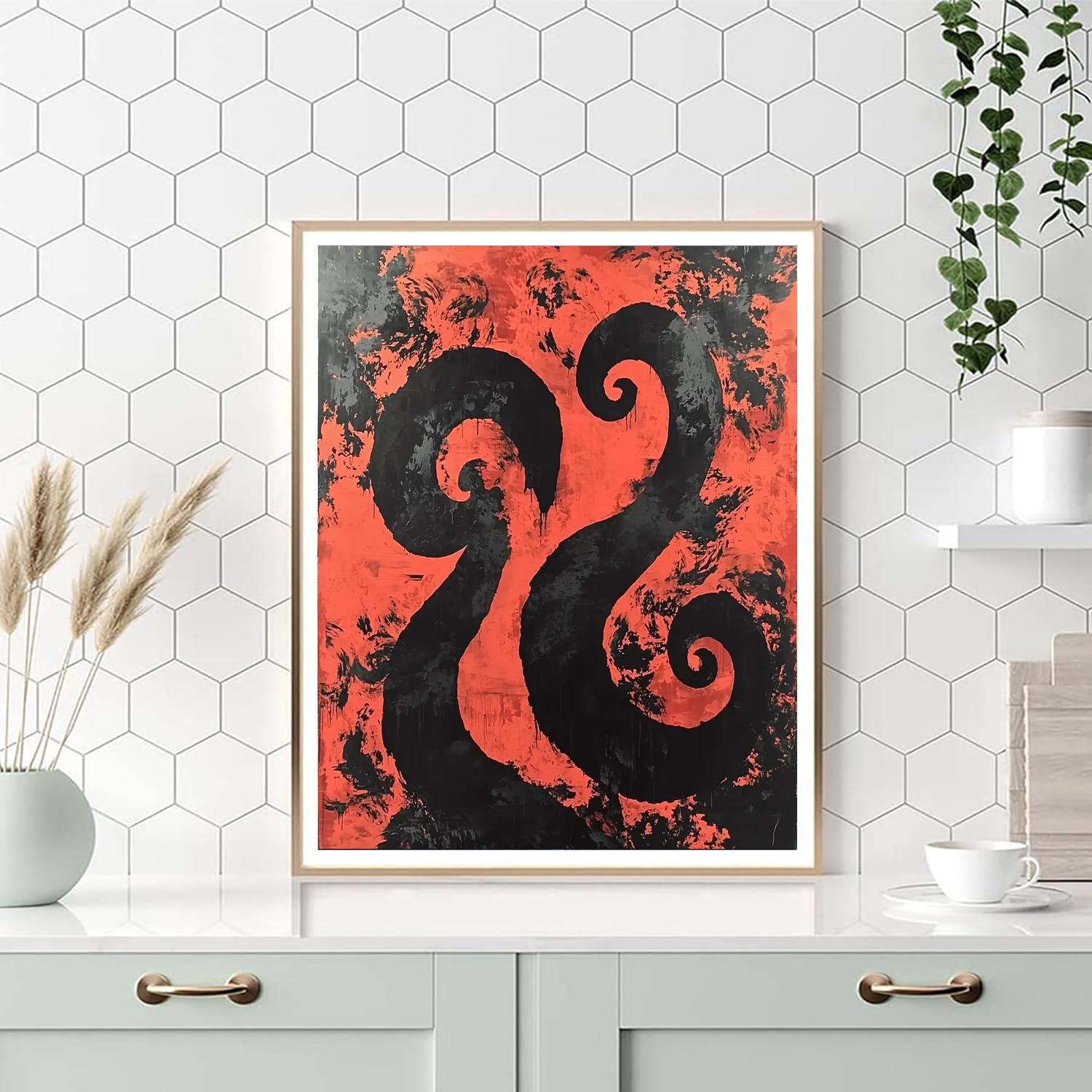 Banksy Inspired Rising Awareness  DIY Paint By Numbers