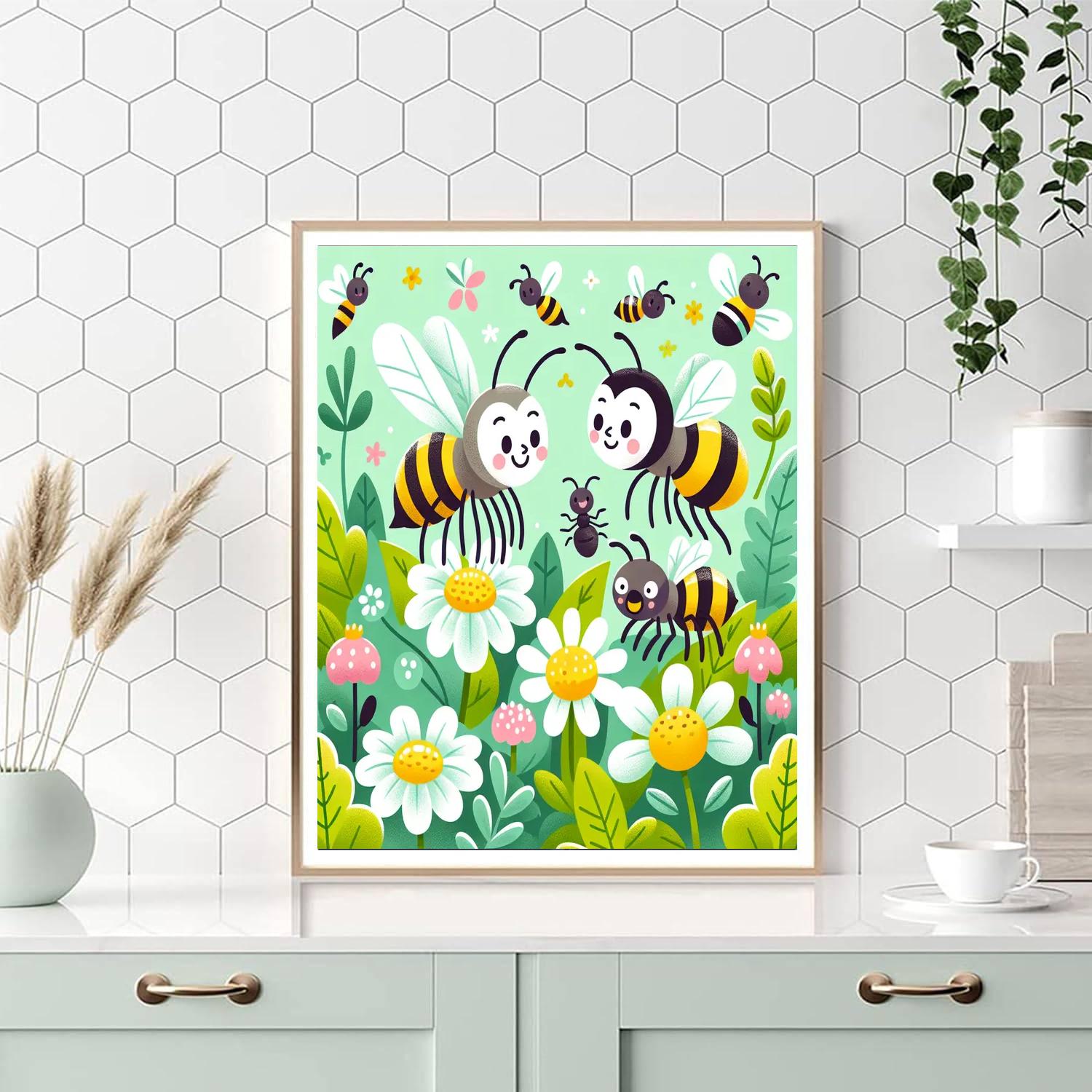 Inquisitive Insects Numbered Painting Kits