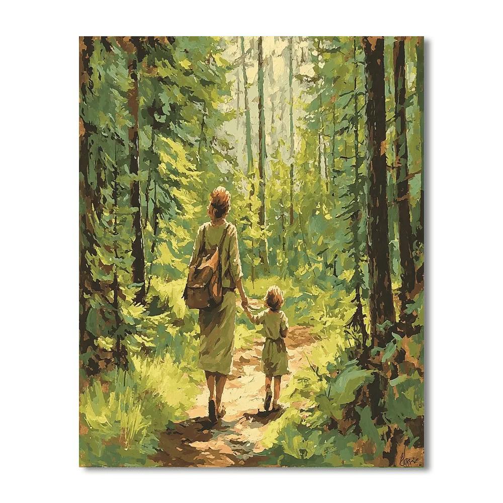 Embraced In Nature Numbered Painting Kits