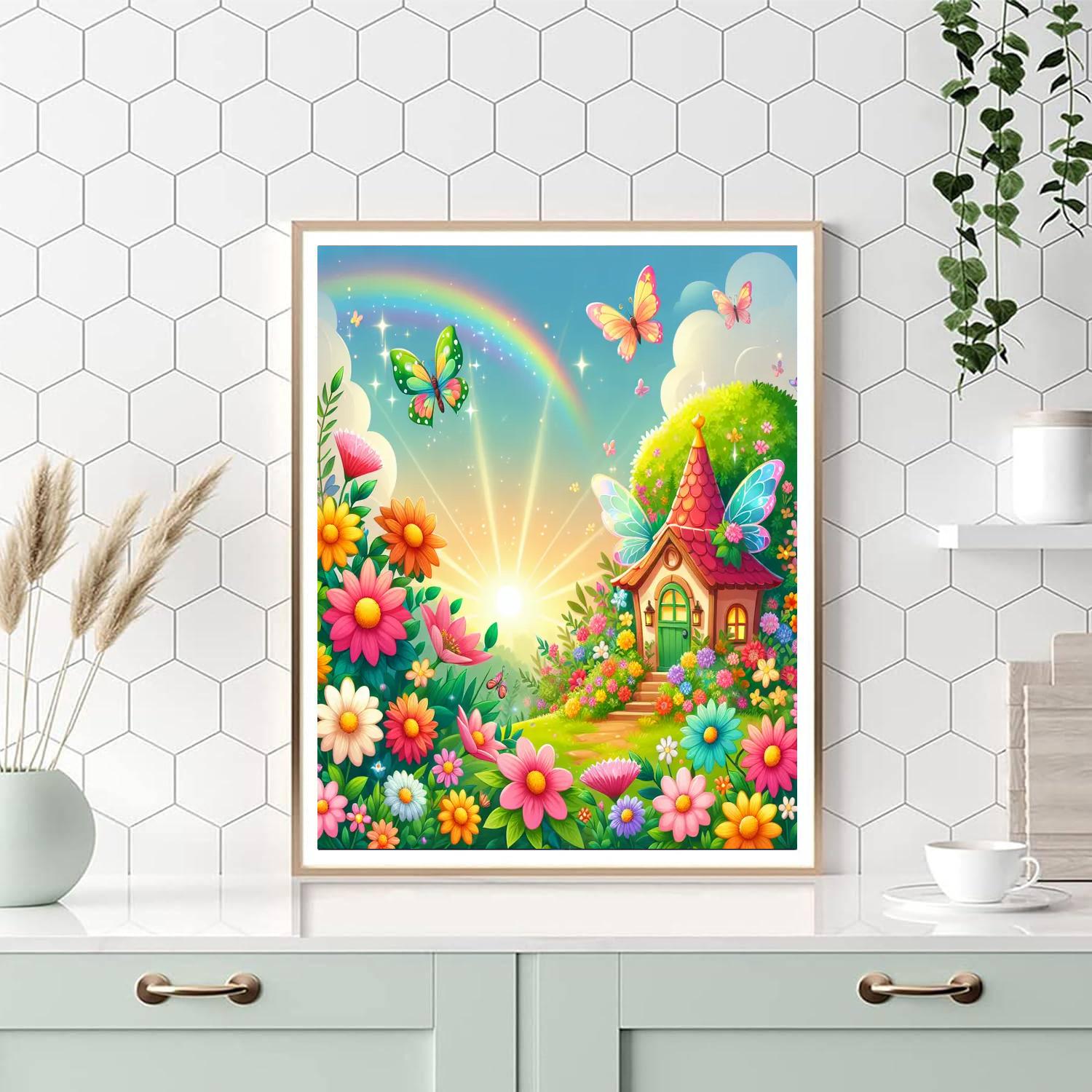 Magical Fairy House Paint By Color