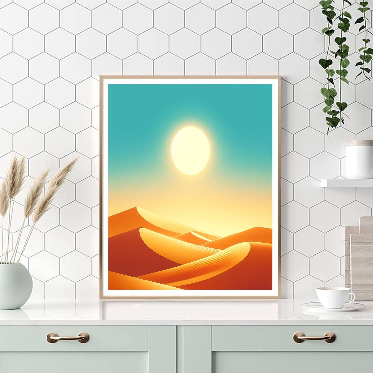 Amber Dunes Paint By Numbers Kits