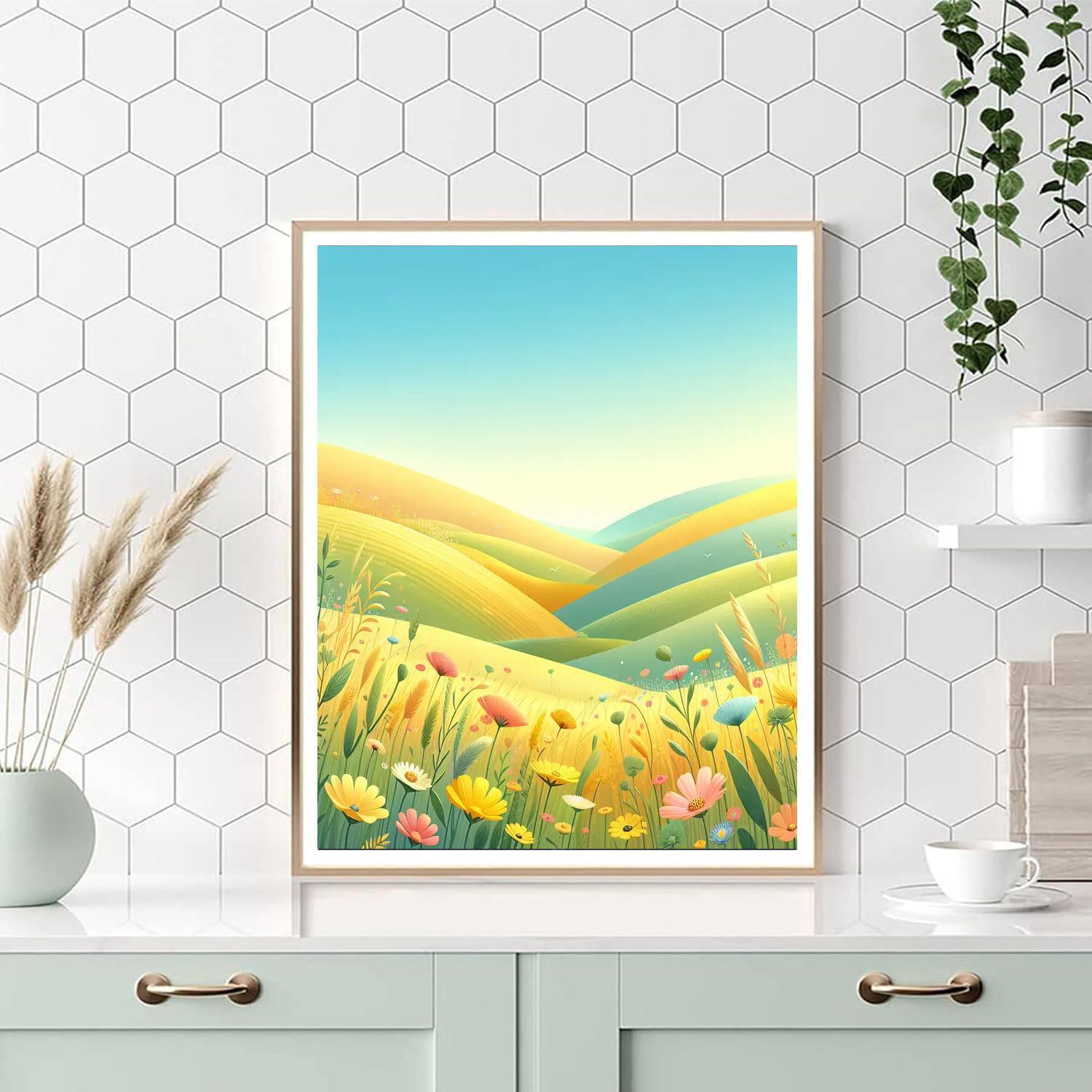Gentle Summer Breeze Paint By Numbers Art
