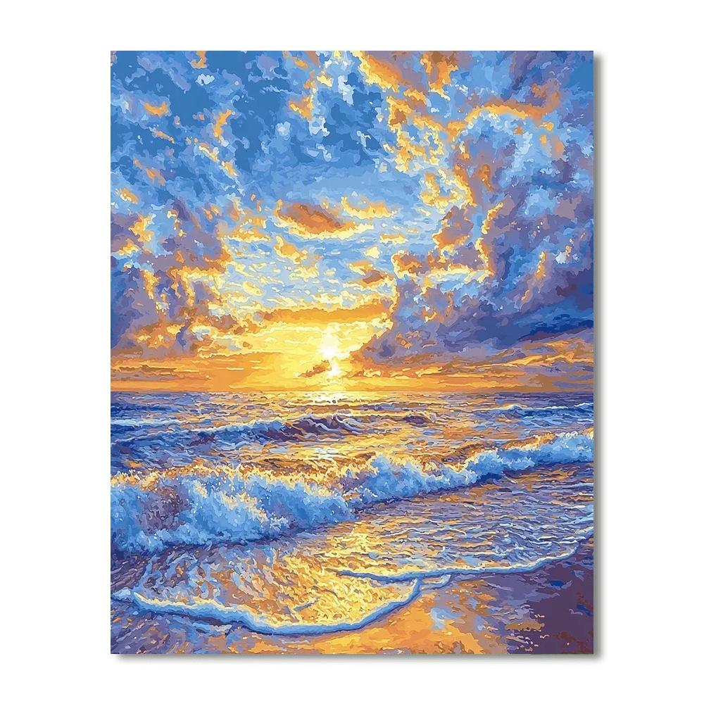 Paul Klee Inspired Gentle Abstractions  Painting Number Kit