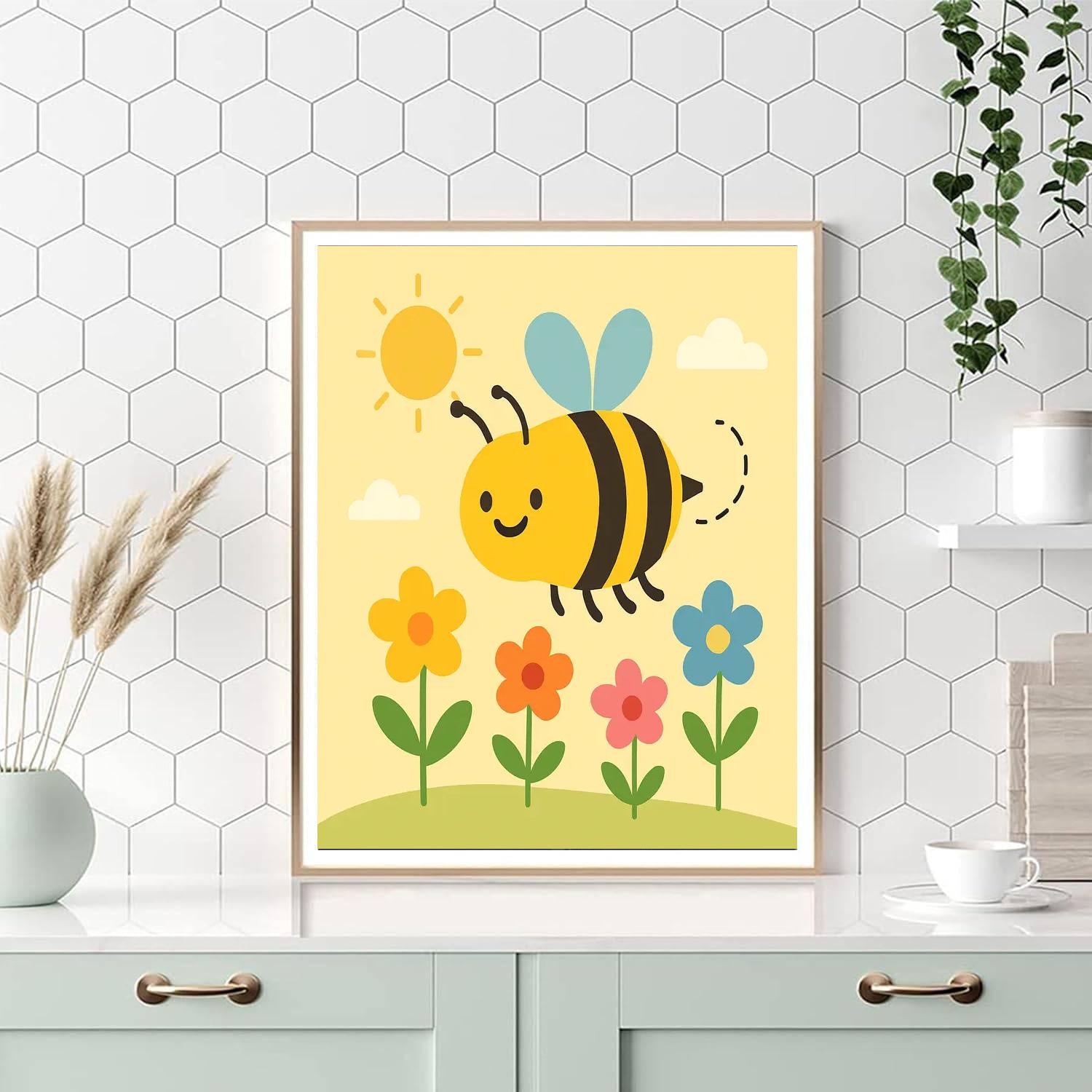 Busy Bee's Bloom Garden DIY Paint By Numbers