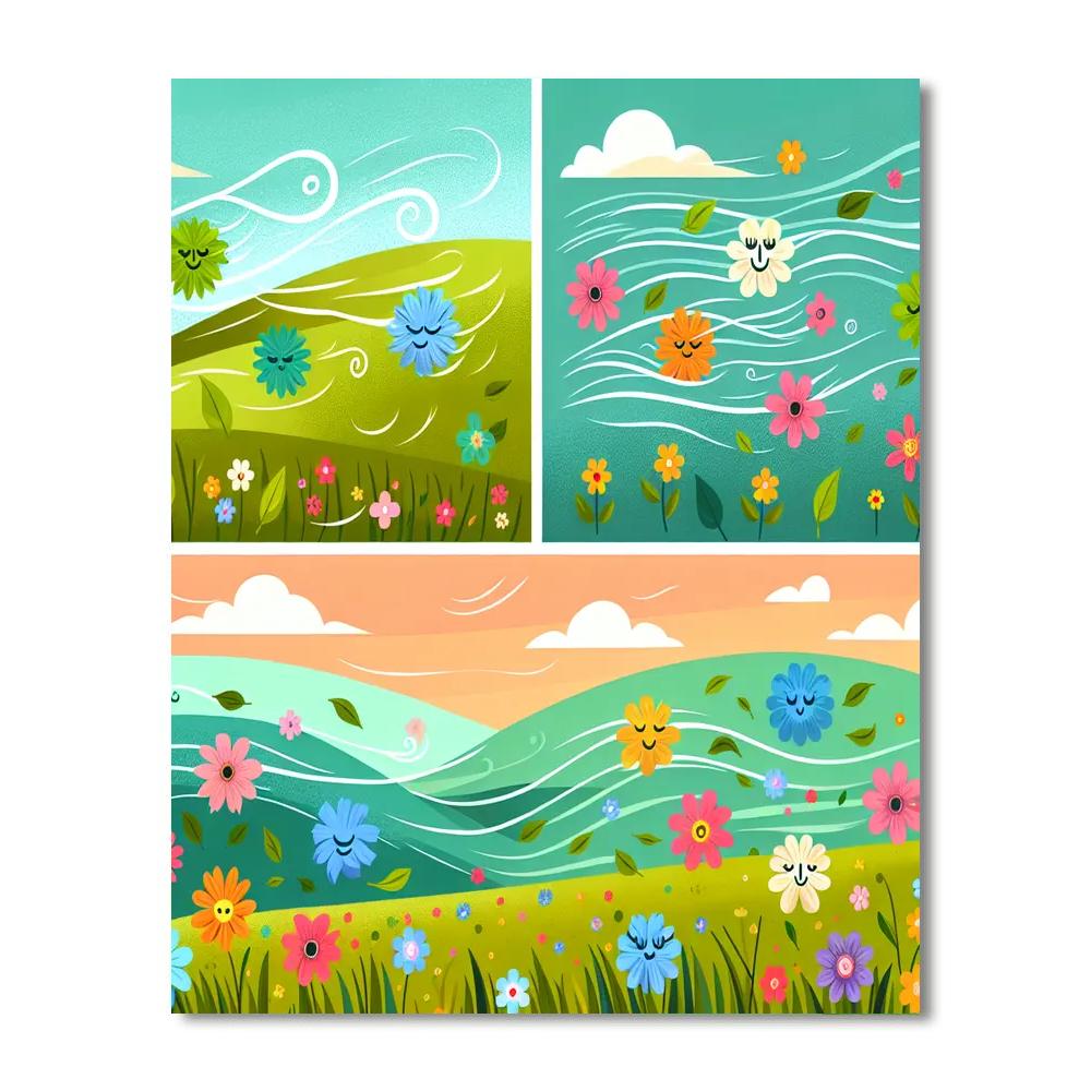 Whistle Of The Wind Numbered Painting Kits