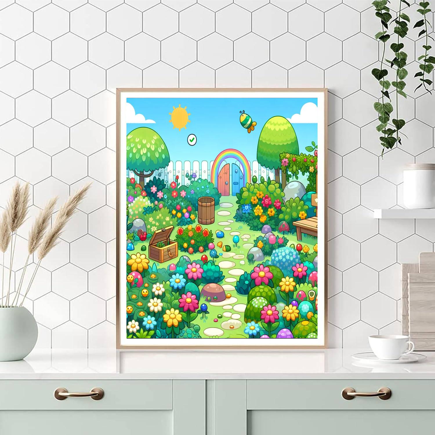 Garden Adventure Hunt Numbered Painting Kits