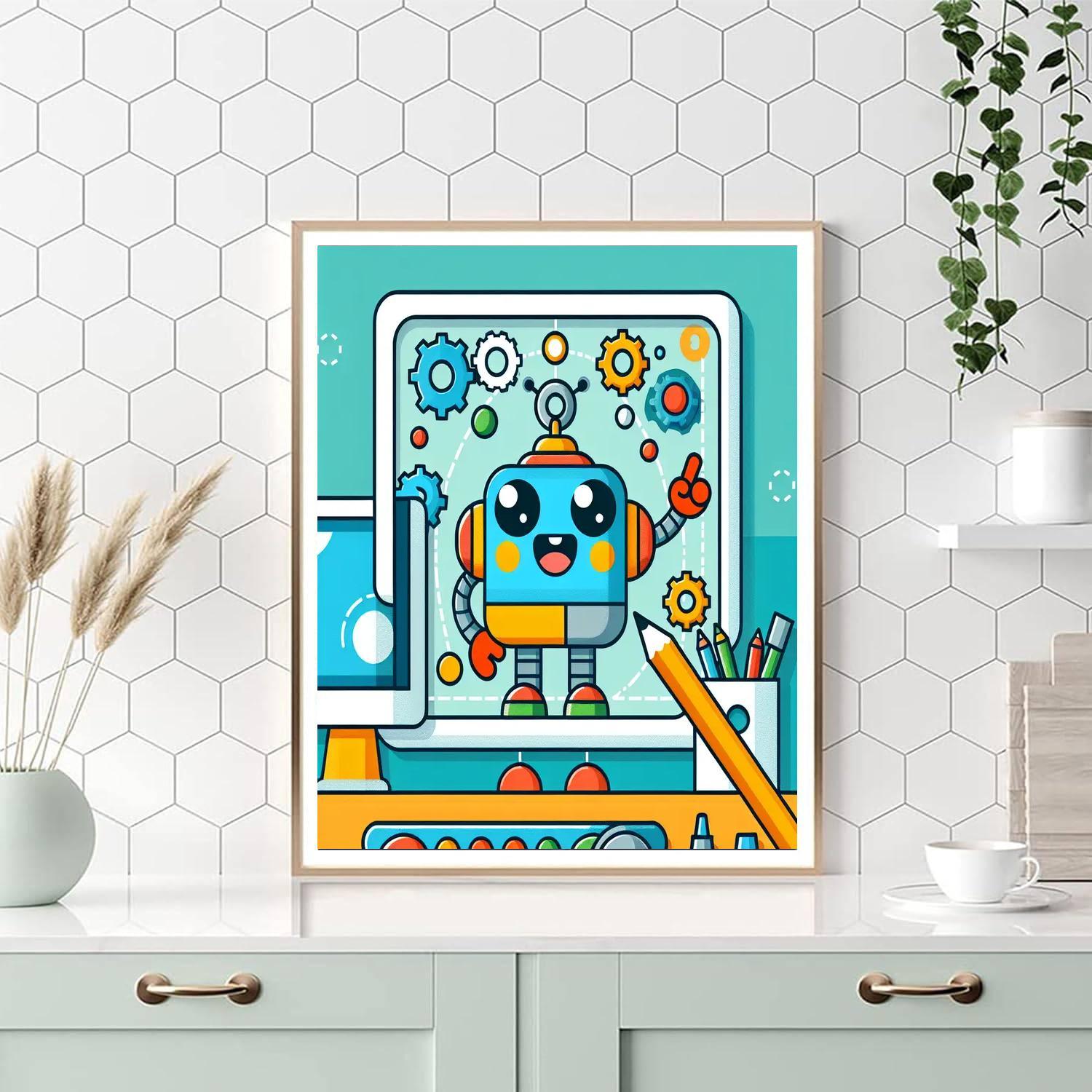 Robotic Invention Lab DIY Paint By Numbers