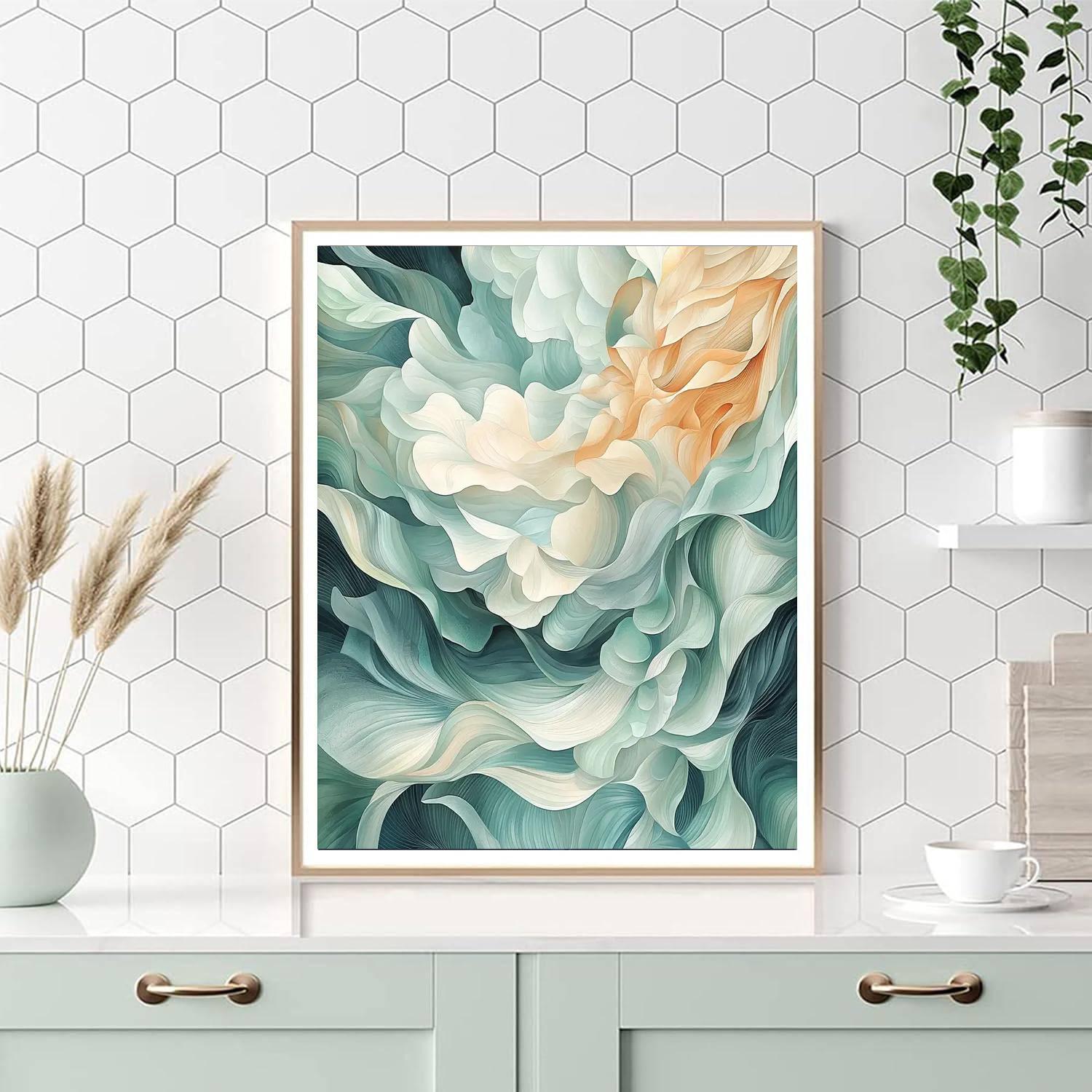 Michelangelo Inspired Celestial Harmony In Nature  Paint By Color