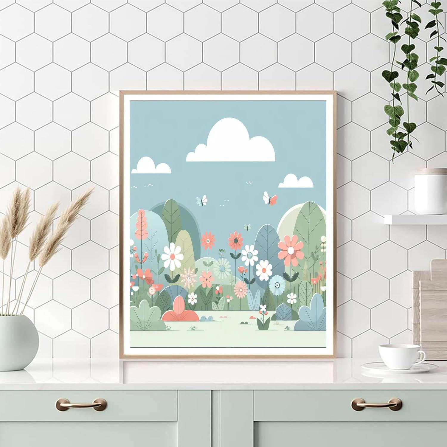 Harmony In A Garden Paint By Numbers Art