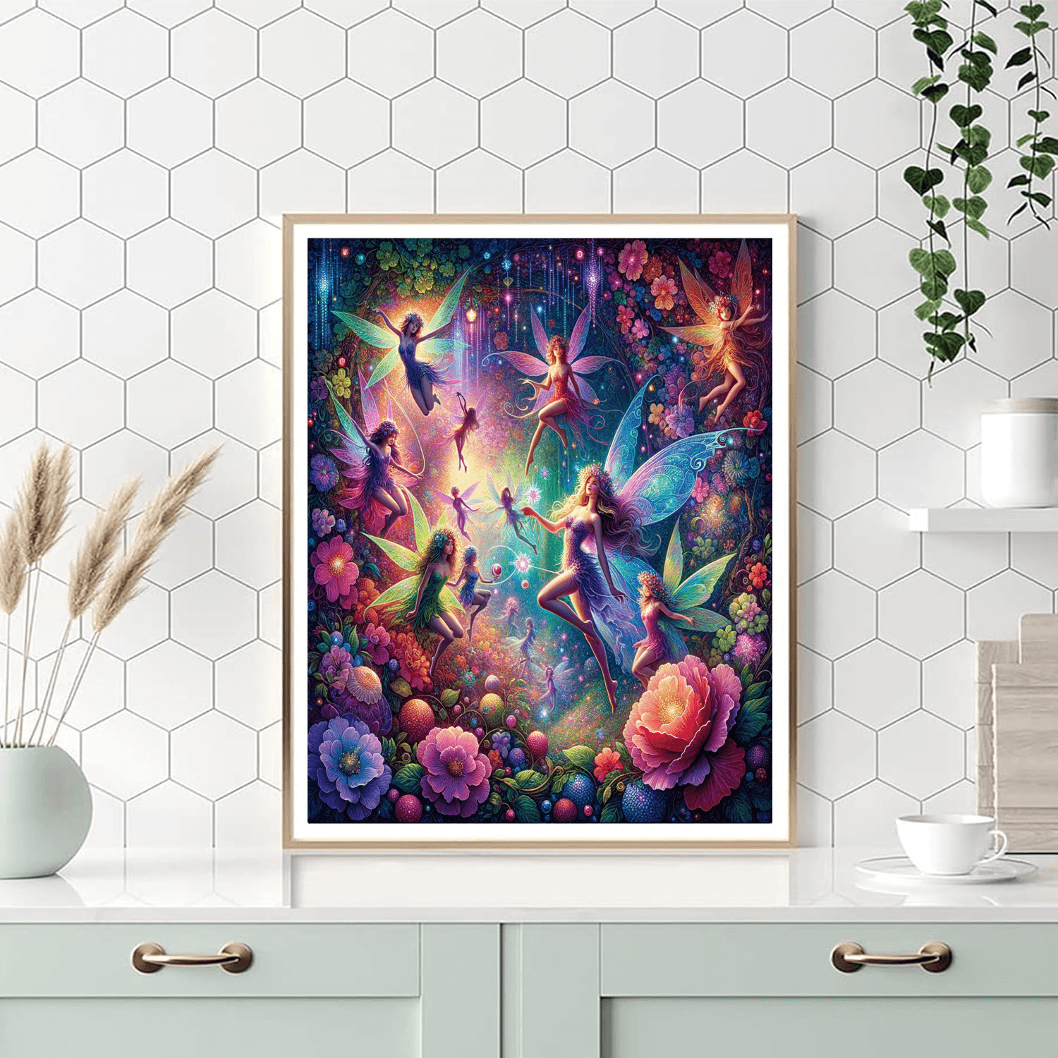 Fantastical Fairy Realm Paint By Number