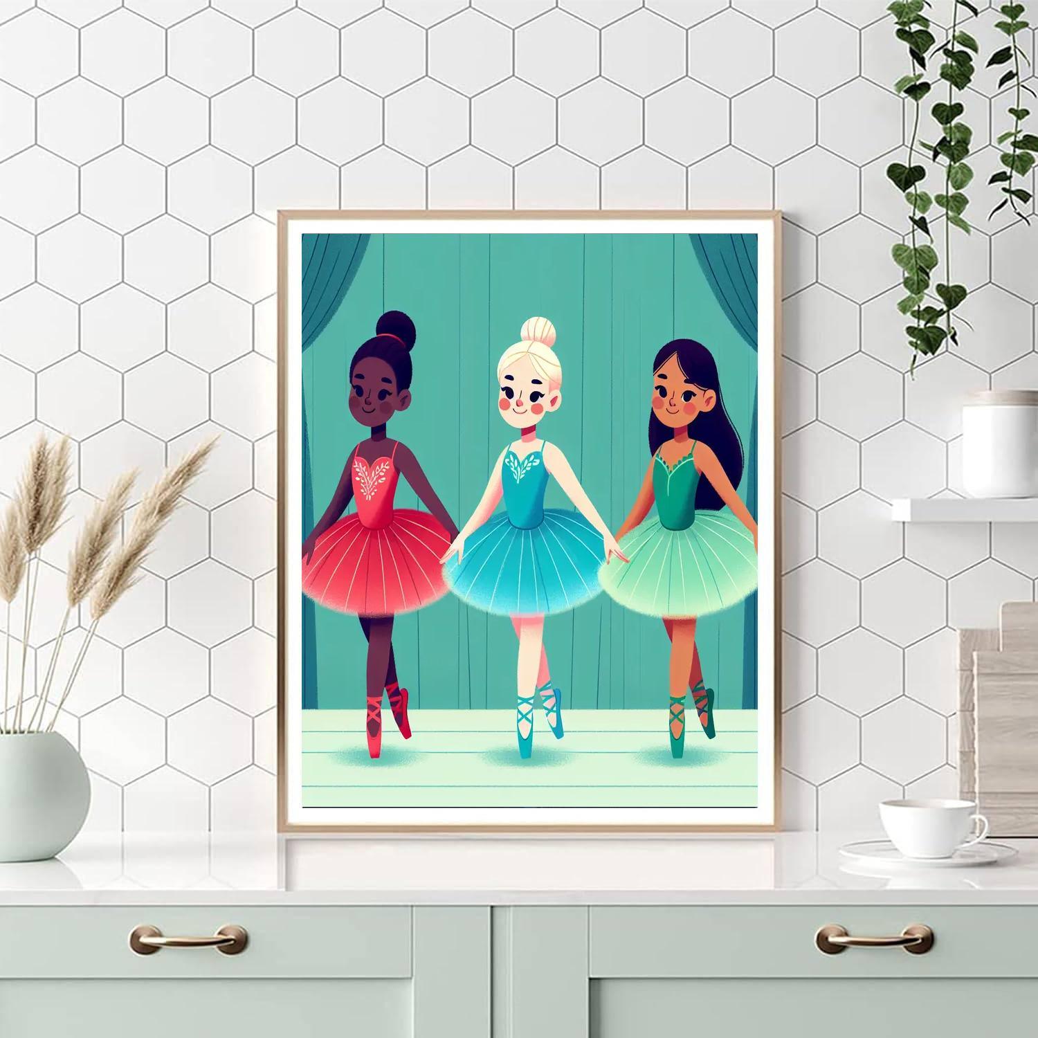 Ballet Recital Paint By Color