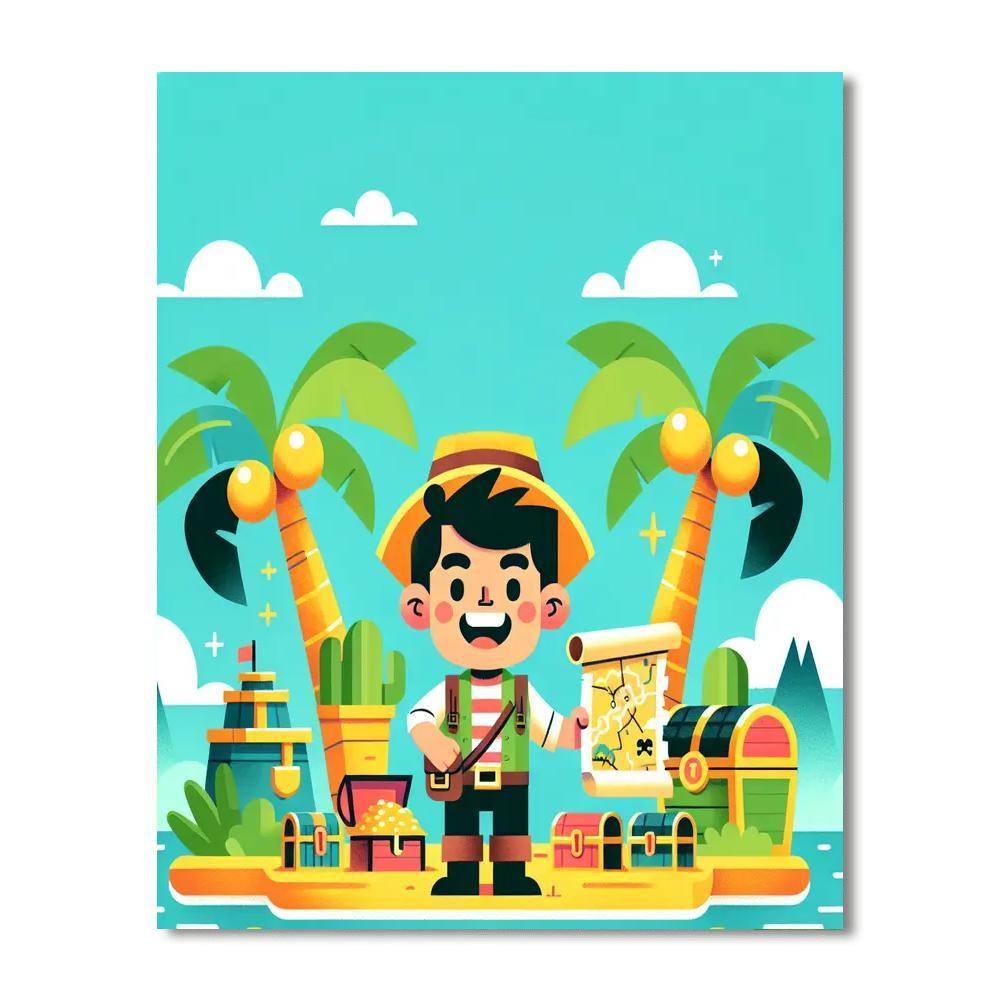 Mystic Island Expedition Paint By Numbers Kits