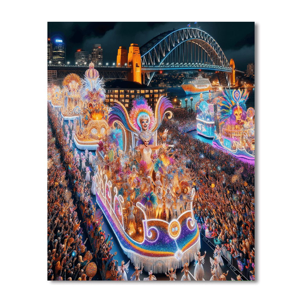 Sydney Mardi Gras - Australia Paint By Color