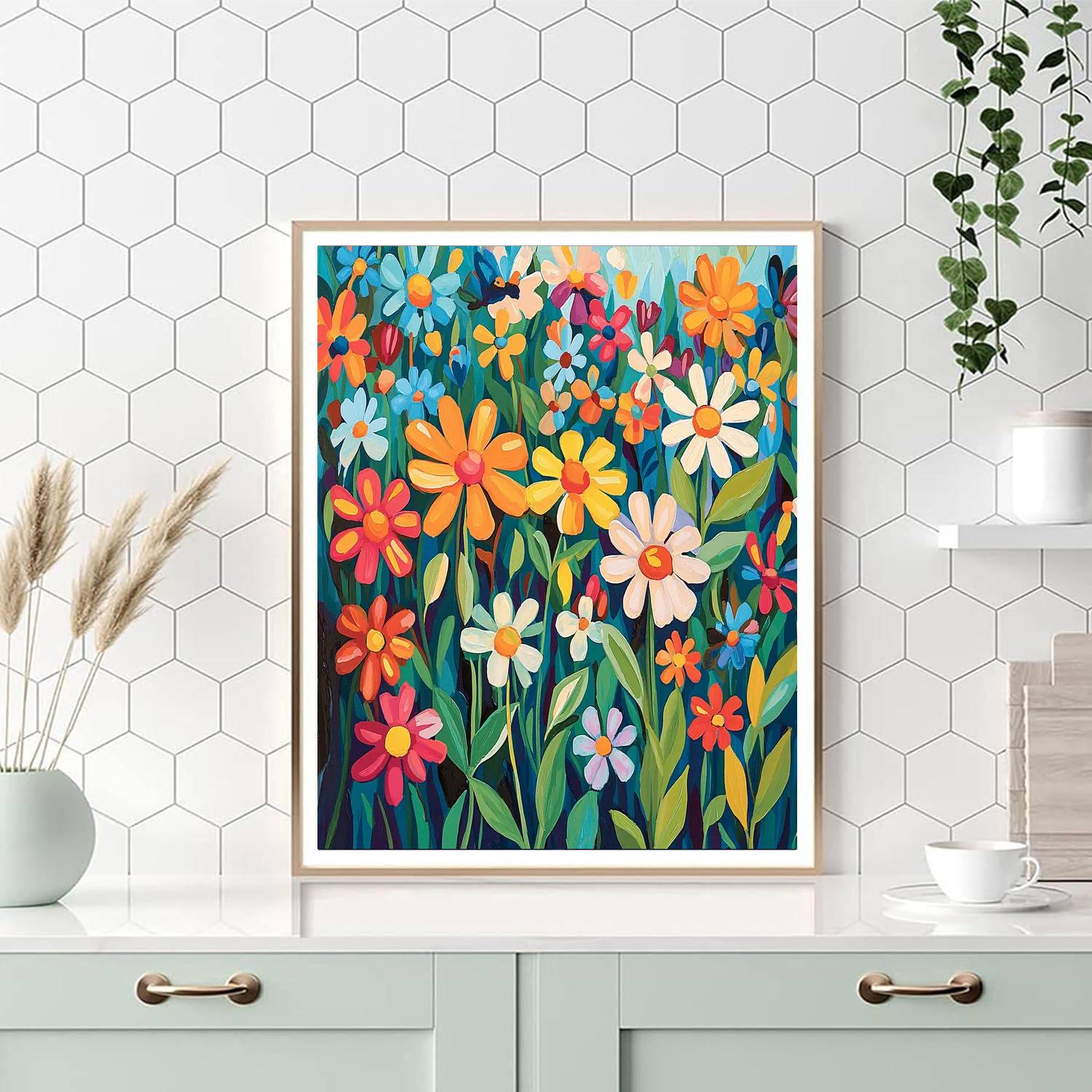 Nature’s Playground With Mom Paint By Color